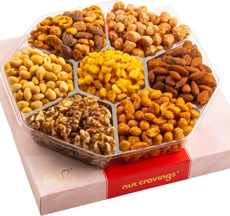 Amazon.com : NUT CRAVINGS - Thanksgiving Mixed Nuts Gift Basket in